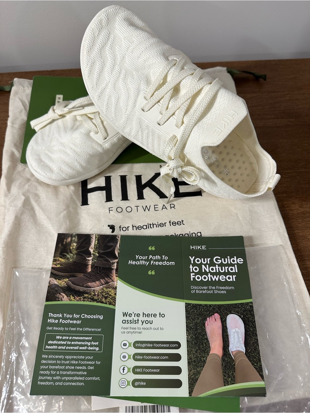 HIKE Women's Athletic Shoes in Off-White